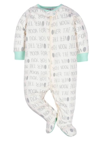 Gerber Unisex Baby 4 Pack Sleep 'N Play Footie Brisuren (4er Pack)