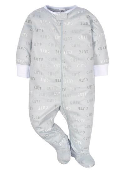 Gerber Unisex Baby 4 Pack Sleep 'N Play Footie Brisuren (4er Pack)