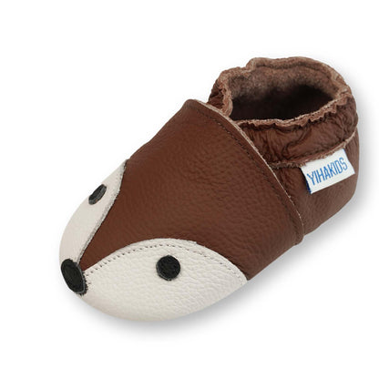 YIHAKIDS Crawling Shoes Baby Shoes First Walking Shoes Boys Girls Moccasins Soft Suede Soles Toddler Leather Shoes Slippers Learning Running Shoes