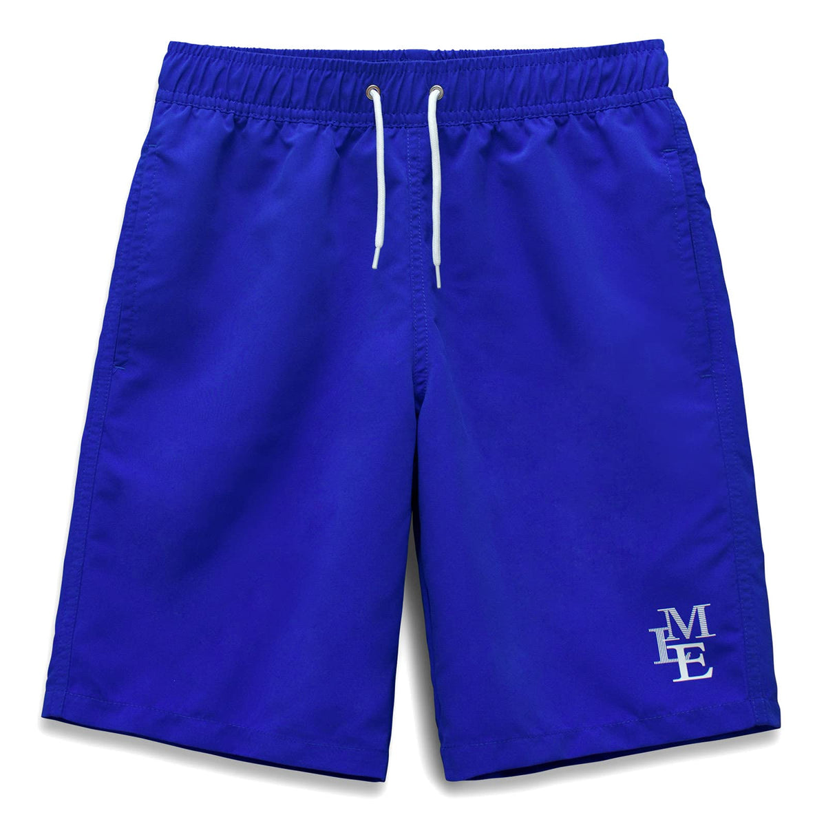MEILONGER Boys' Swim Shorts Quick-drying Boardshorts with Mesh Lining Pockets and Adjustable Drawstring 