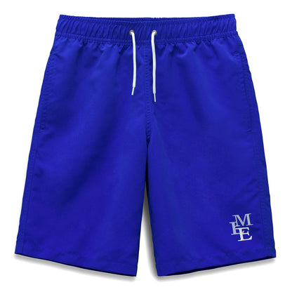 MEILONGER Boys' Swim Shorts Quick-drying Boardshorts with Mesh Lining Pockets and Adjustable Drawstring 