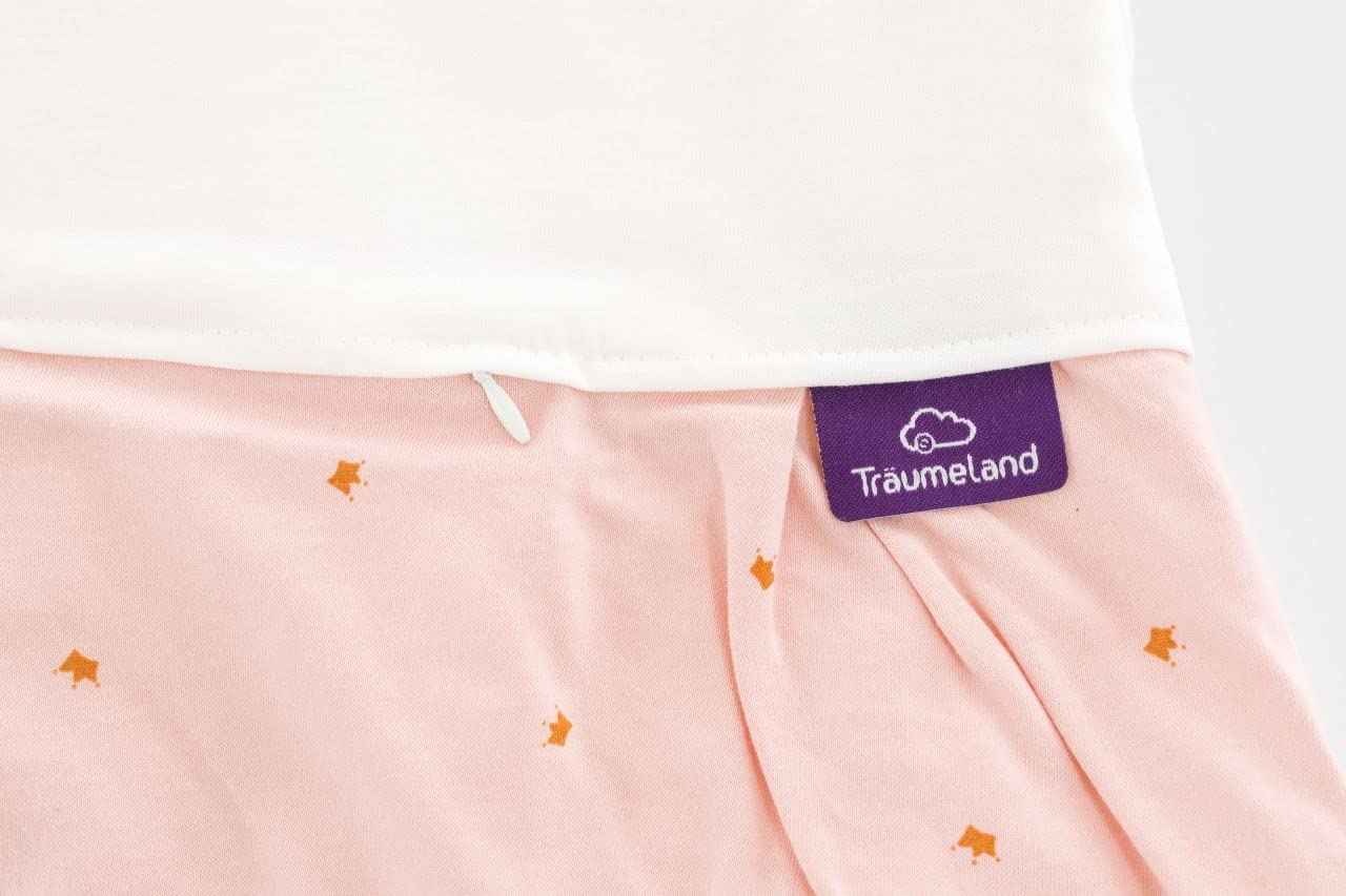 Träumeland Liebmich Sleeping Bag, All-Year Sleeping Bag, Sleeveless Outer Bag, Baby Sleeping Bag Grows with Your Child, Washable Children's Sleeping Bag, Lightweight Cotton Sleeping Bag, Breathable