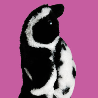 Deluxe Paws Plüsch, kuschelig, weich, Öko-Spielzeug, 100% recycelt (Kuh)