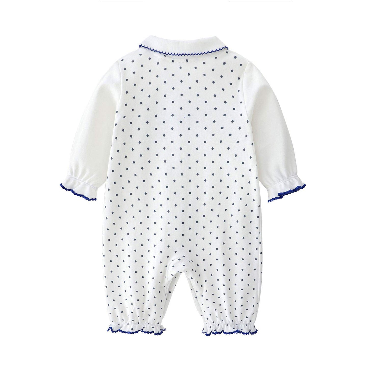 KIDDLETOWN Baby Pyjamas Newborn Baby Girls 0-3 Months Organic Cotton Long Sleeve Popper Frog Cartoon