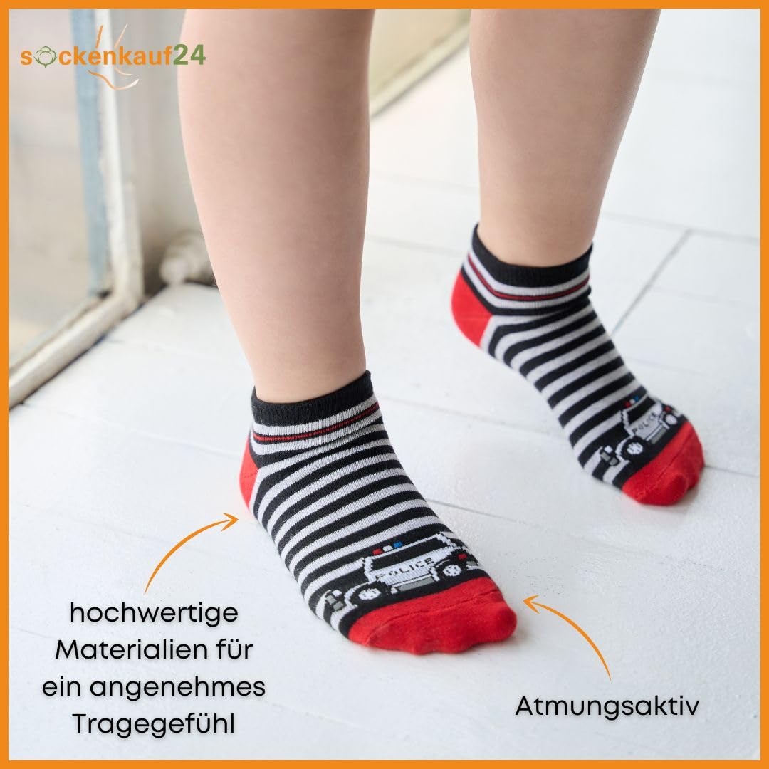 10 pairs of children's sneaker socks boys &amp; girls cotton children's socks 