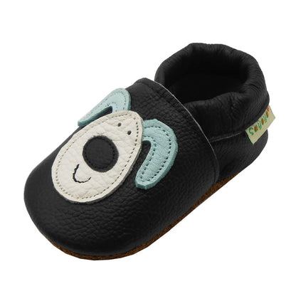 SAYOYO Weiche Leder Babyschuhe für das Laufen und Krabbeln