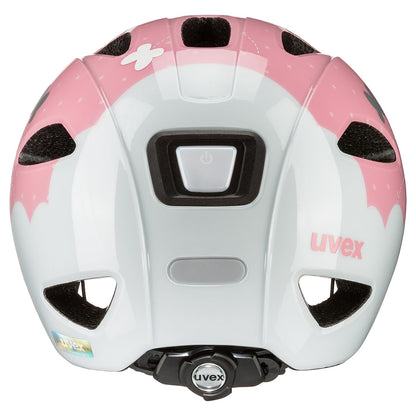 uvex oyo style - lightweight bicycle helmet for children - individual size adjustment - expandable with LED light 