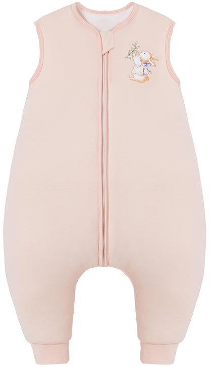 Chilsuessy Baby Sleeping Bag with Legs, 2.5 Tog All-Season Sleeping Bag (CPC Certification) for Infants, Children, Dinosaur Park, 80 cm, Baby Height 90–100 cm