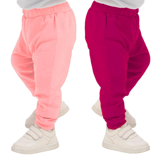 100% Baumwolle Babyhosen Kinderhosen | 2 er-Pack Lässig Sweathose Weiche und Bequeme Babykleidung für Jungen und Mädchen