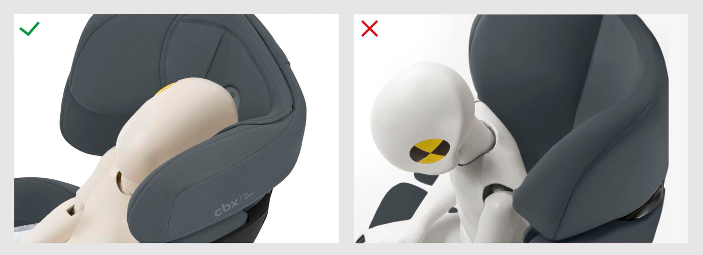 CBX by CYBEX Kinder-Autositz Solution X i-Fix, Für Autos mit und ohne ISOFIX, Ab ca. 3 bis 12 Jahre (100 - 150 cm), Ab ca. 15 bis 50 kg, Rot - Meloni2