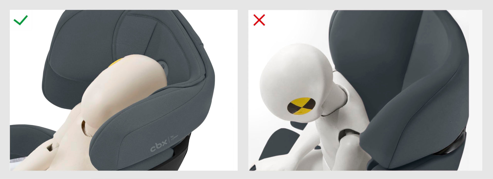 CBX by CYBEX Kinder-Autositz Solution X i-Fix, Für Autos mit und ohne ISOFIX, Ab ca. 3 bis 12 Jahre (100 - 150 cm), Ab ca. 15 bis 50 kg, Rot - Meloni2