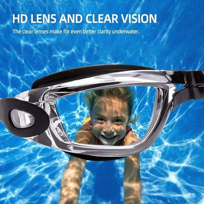 faliring Schwimmbrille Kinder, 2 Stück taucherbrille kinder Junior 3-15 Jahre, Gläsern Wassersport Schwimmbrillen Swimming Goggles Geschenke für Mädchen Jungen