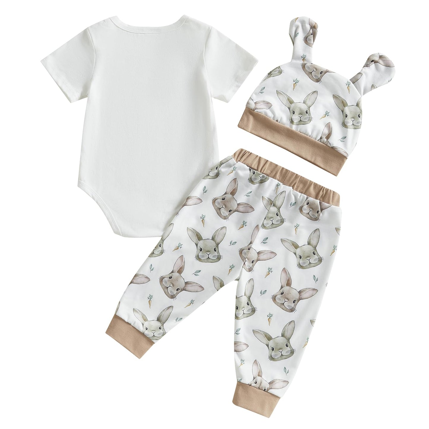 Baby Jungen Mädchen Ostern Kleidung Outfit Osterhase Baby Kleidung Set Körper Top + Hose Neugeborenen Weiche Baby Set Mein Erstes Ostern