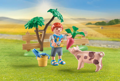 PLAYMOBIL Country 71441 Gemütliches Bauwagencafé, spielerisches Lernen mit liebevoll gestaltetem Bauwagen, detailreicher Austattung und einem Gänseteich, nachhaltiges Spielzeug für Kinder ab 4 Jahren