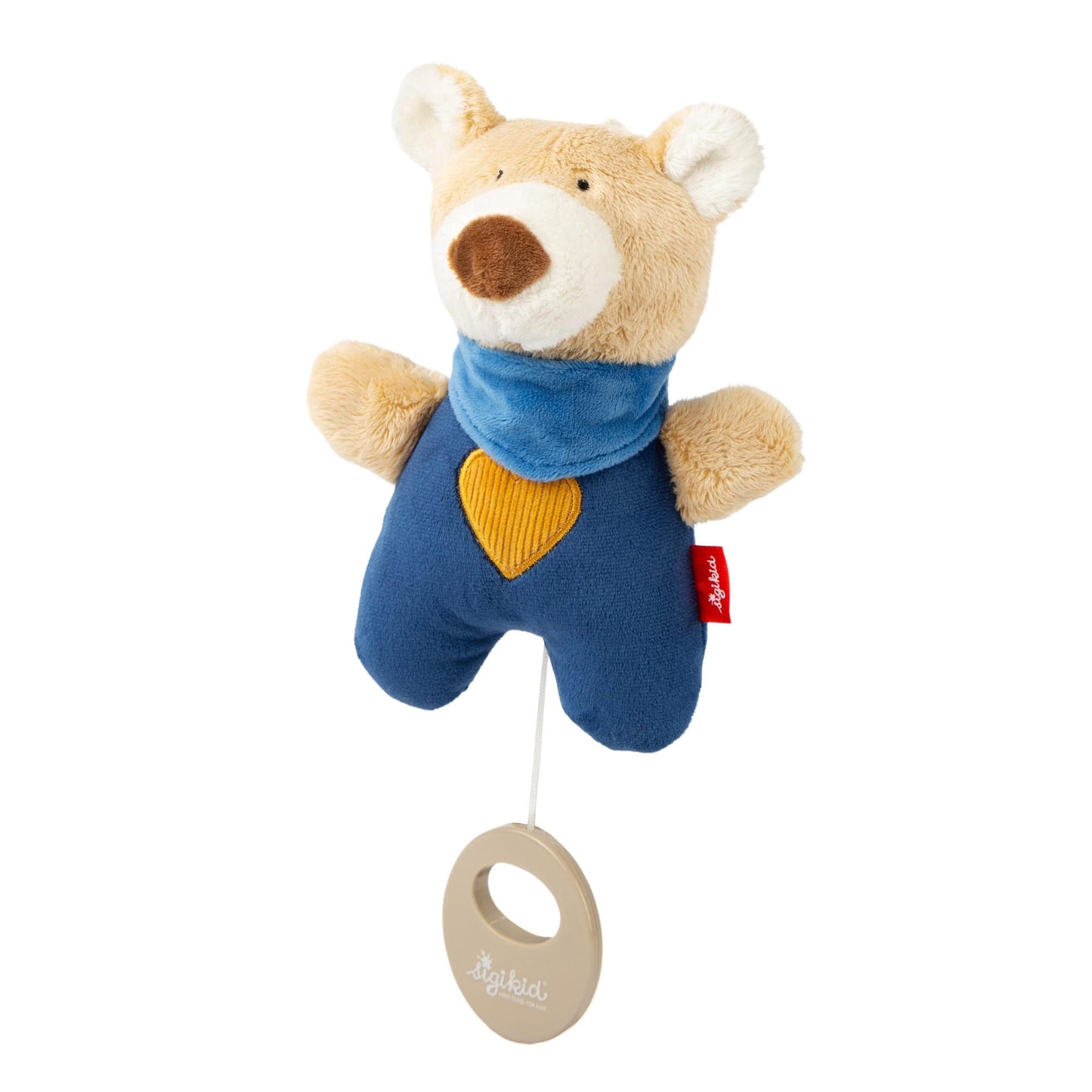 SIGIKID 40356 Spieluhr Hase Musik Mädchen und Jungen Babyspielzeug empfohlen ab Geburt mehrfarbig