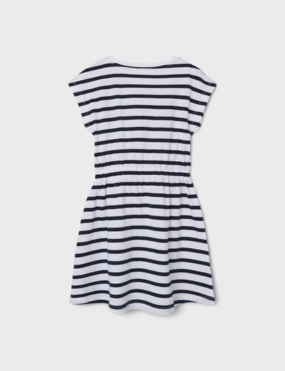 NAME IT Girls' Nkfmie SS Dress Noos