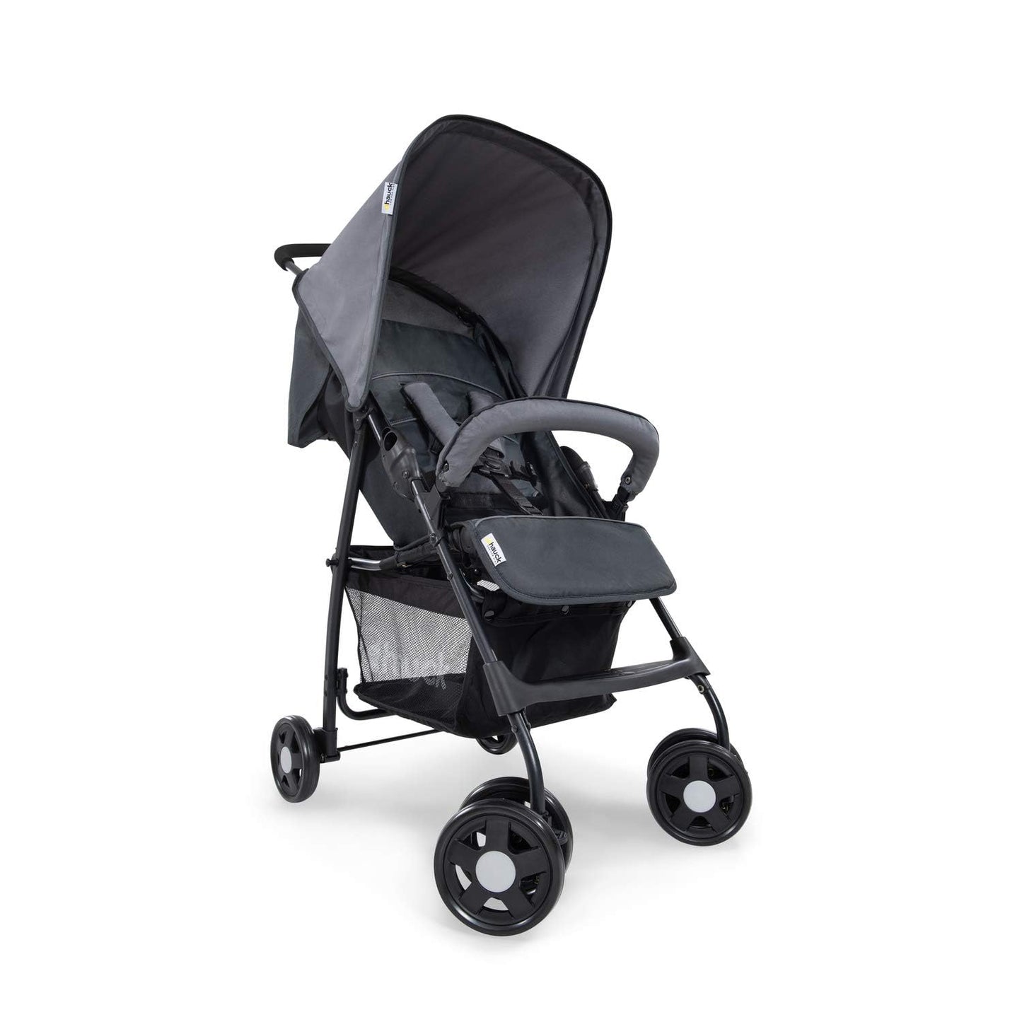 Hauck Lightweight Stroller up to 18 kg with reclining function from birth, small foldaway, sun canopy, large basket - Meloni2