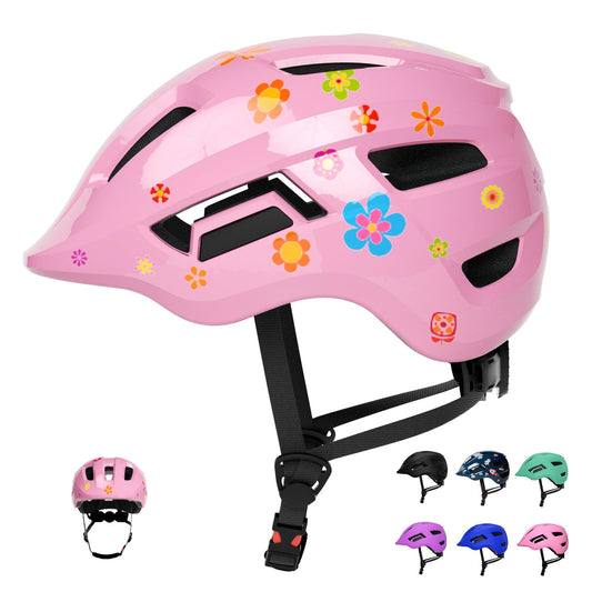 FAYDUDU Toddler Helmet Children's Bicycle Helmet Baby Multi-Sport Adjustable Helmet Sports Helmet Cycling Bicycle Scooter Skateboard Helmet Lightweight for Children Boys Girls from 2-8 Years Old