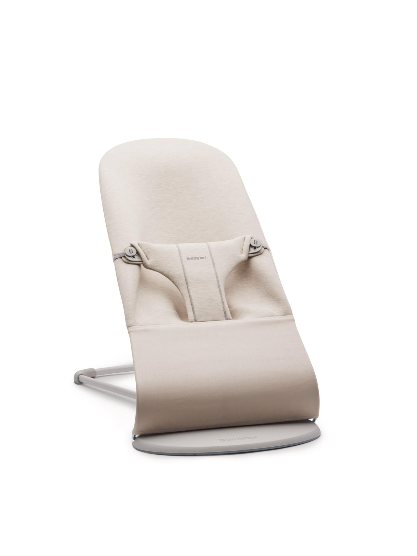 BabyBjörn Bliss Baby Bouncer, Woven, Classic Quilting, Sand Grey 
