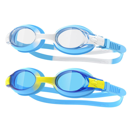 Findway Swimming Goggles for Kids, Swimming Goggles for Children Boys Girls Junior, UV Protection Anti-Fog Children's Swimming Goggles for Ages 3-12 Years 