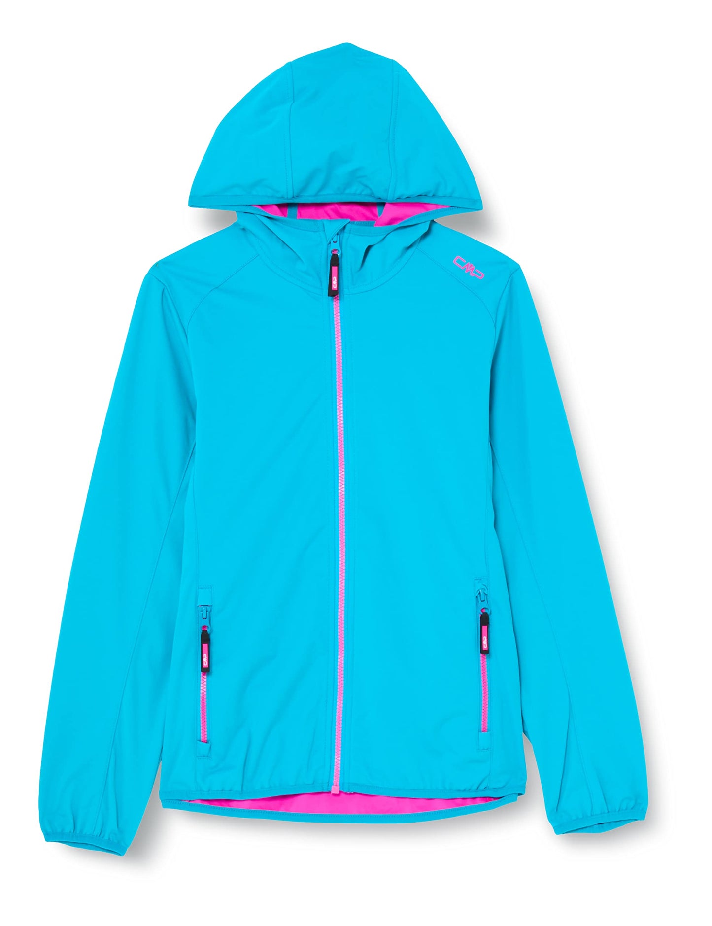 CMP Unisex Children's Lightweight Softshell Jacket with Fixed Hood Jacket Cocoon Coat 