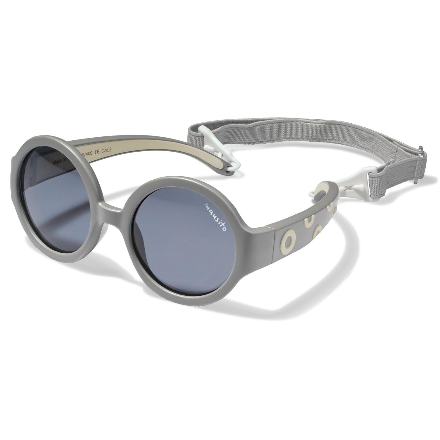 Mausito Sonnenbrille Kinder 6-24 Monate & 2-5 Jahre | VERGLEICHSSIEGER Kindersonnenbrille 100% UV-Schutz | BIEGSAM | Schadstofffreie Kindersonnenbrillen mit Band | Europäisches Design für Kinder