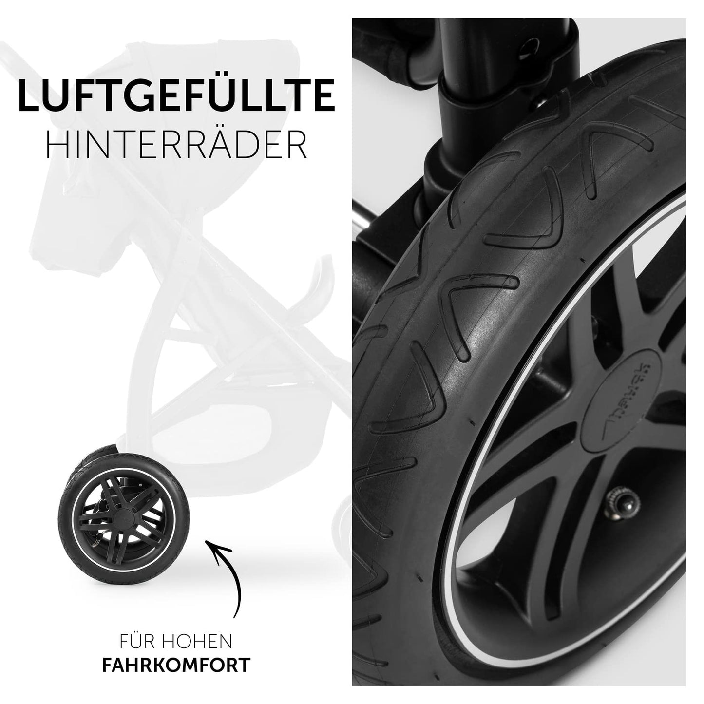 hauck Rapid 4D, Rosa - Kinderbuggy mit Liegefunktion ab Geburt bis 22 kg - UV Schutz 50+ - Klein Zusammenklappbar - Höhenverstellbarer Schieber mit Getränkehalter - Pannensichere Gummi Räder - Meloni2