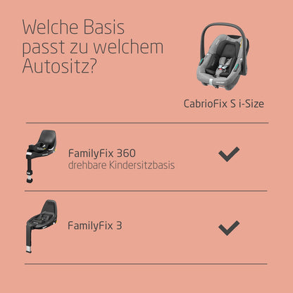 Maxi-Cosi Zelia S Trio 3-in-1 Complete Set, 0–4 Years, up to 22 kg, Foldable, Compact, Adjustable Baby Pram, with CabrioFix S i-Size Baby Seat, Accessories, Changing Bag, Grey - Meloni2