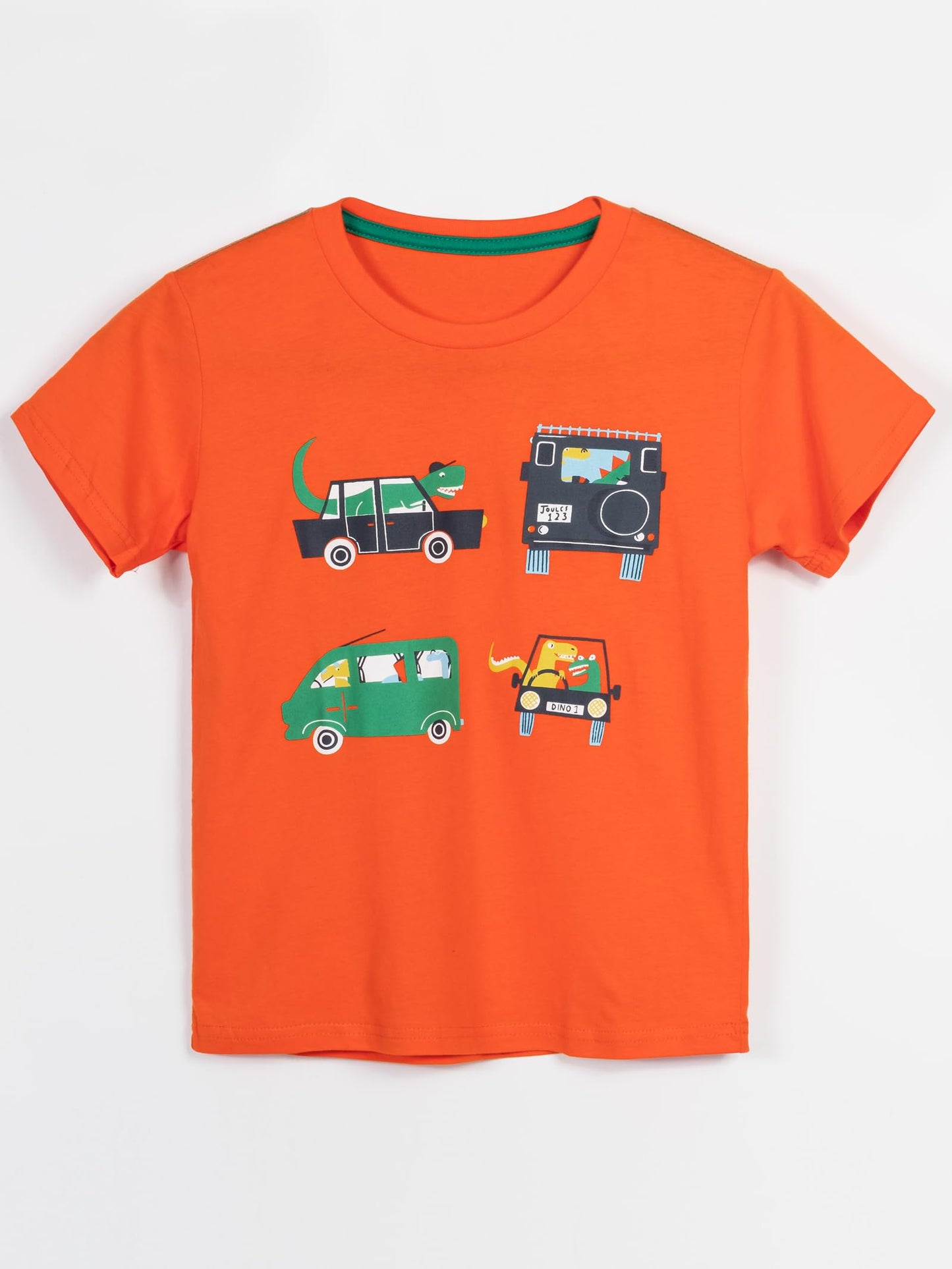 YOUNGSOUL Jungen T-Shirt Dinosaurier Kinder Kurzarm Tee Shirt Sommer Tops 3er-Pack
