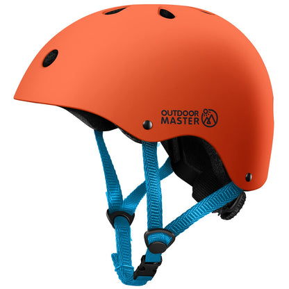OutdoorMaster Youth &amp; Kids Bike Helmet - Adjustable Multi-Sport Skateboard Helmet with Removable Liners for Balance Bike, Toddler Scooter, ONE Wheel Hoverboard 