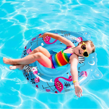 Baby Schwimmring, Baby Schwimmen Ring, Schwimmhilfe mit Schwimmsitz, Schwimmreifen für Kleinkind von 6 Monate bis 48 Monate, Schwimmlernhilfe für Mädchen und Jungs