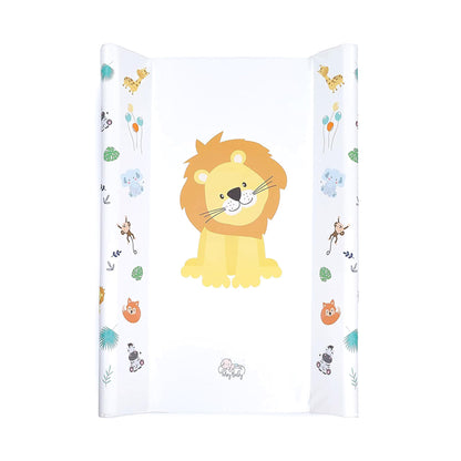 Wickelunterlage Wickelauflage Keil 70x47 cm - Wickeltischauflage für Babys abwaschbare und wasserdichte Wickelmulde ideal für Babybett und Wickeltisch Kaninchen Motiv