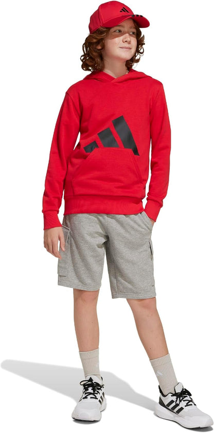 adidas Unisex Kinder Essentials Big Logo Hoodie Hooded Sweatshirt (1er Pack)