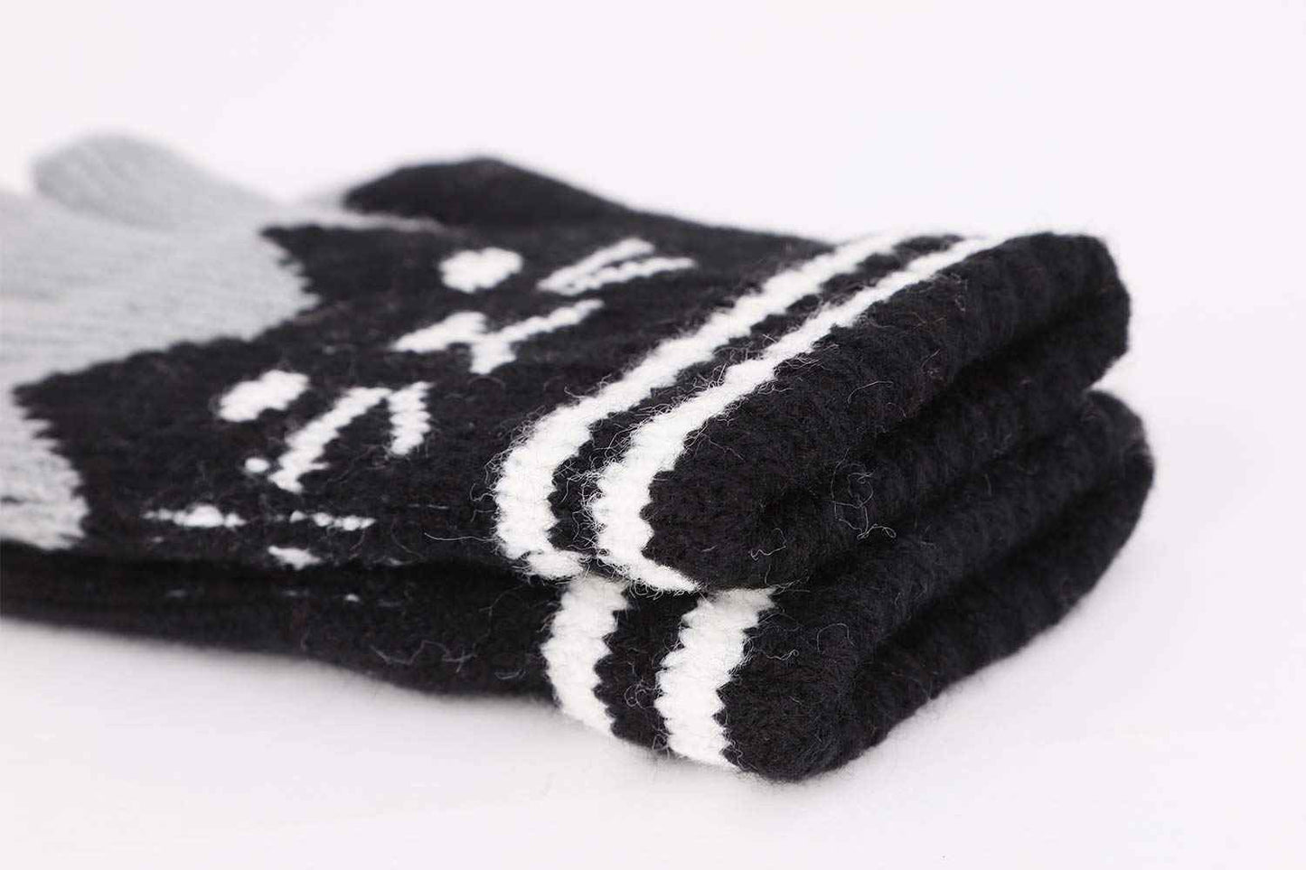 Children's Warm Winter Gloves / Mittens with Plush Lining, Cute Ski Gloves, 3 - 8 Years Old, for Skiing / Snowboarding / Playing / Running