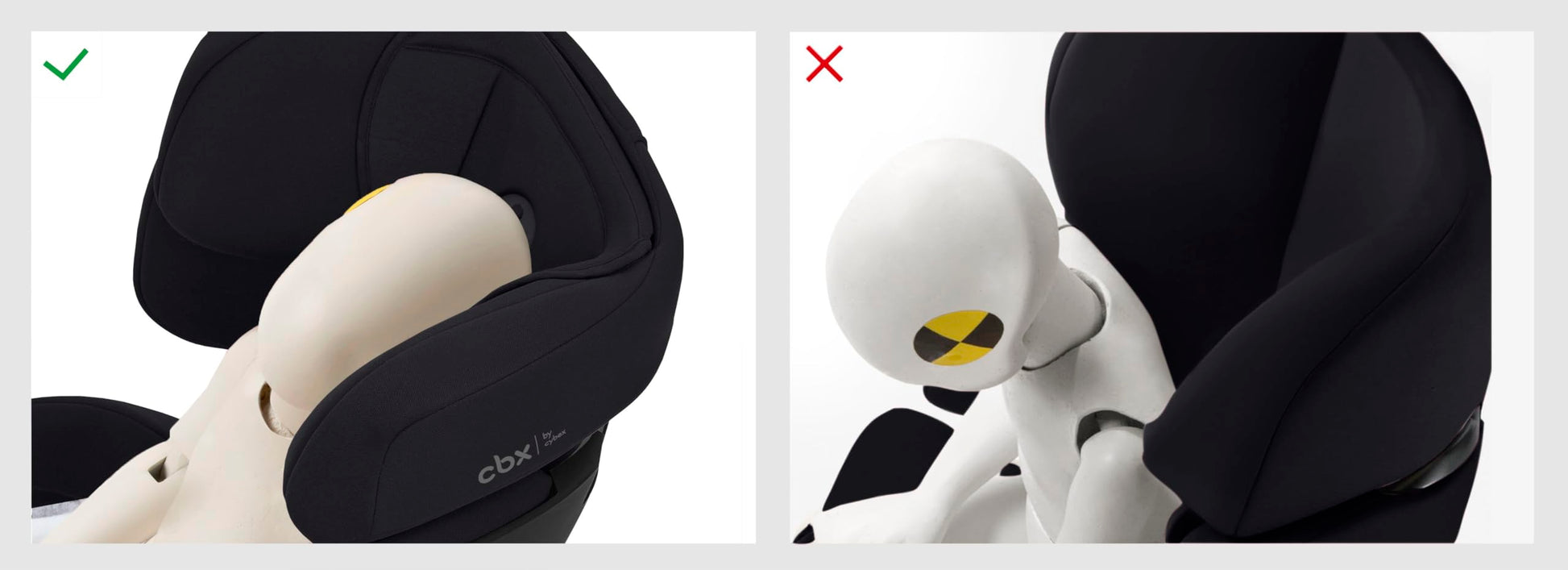 CBX by CYBEX Kinder-Autositz Solution X i-Fix, Für Autos mit und ohne ISOFIX, Ab ca. 3 bis 12 Jahre (100 - 150 cm), Ab ca. 15 bis 50 kg, Rot - Meloni2
