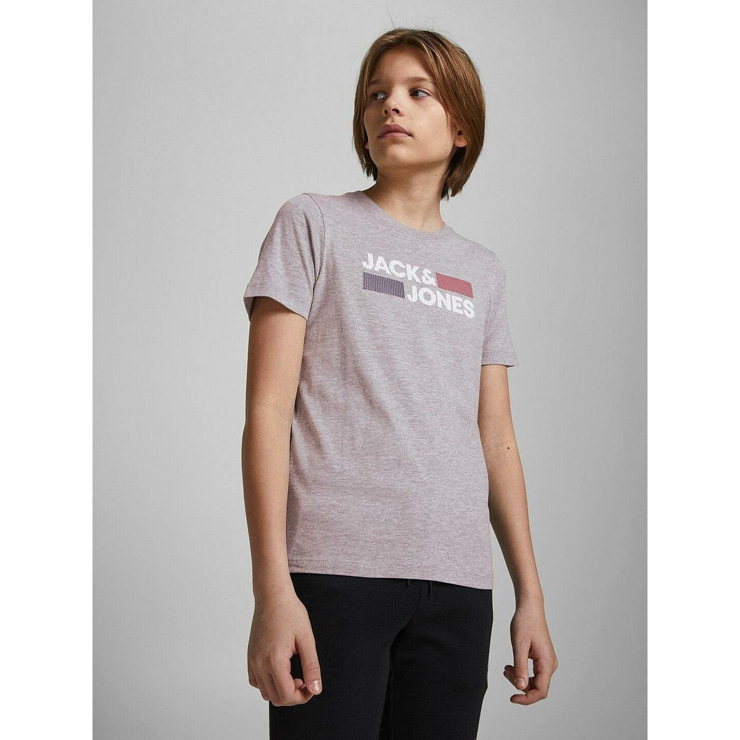 JACK & JONES Herren Jjecorp Logo Tee Ss Crew Neck Noos Jr T-Shirt