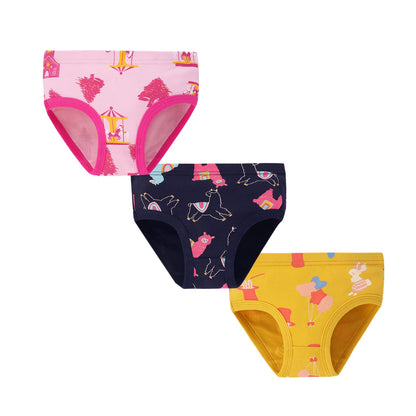 JackLoveBriefs Mädchen Unterhosen Bequeme Slips Baumwolle