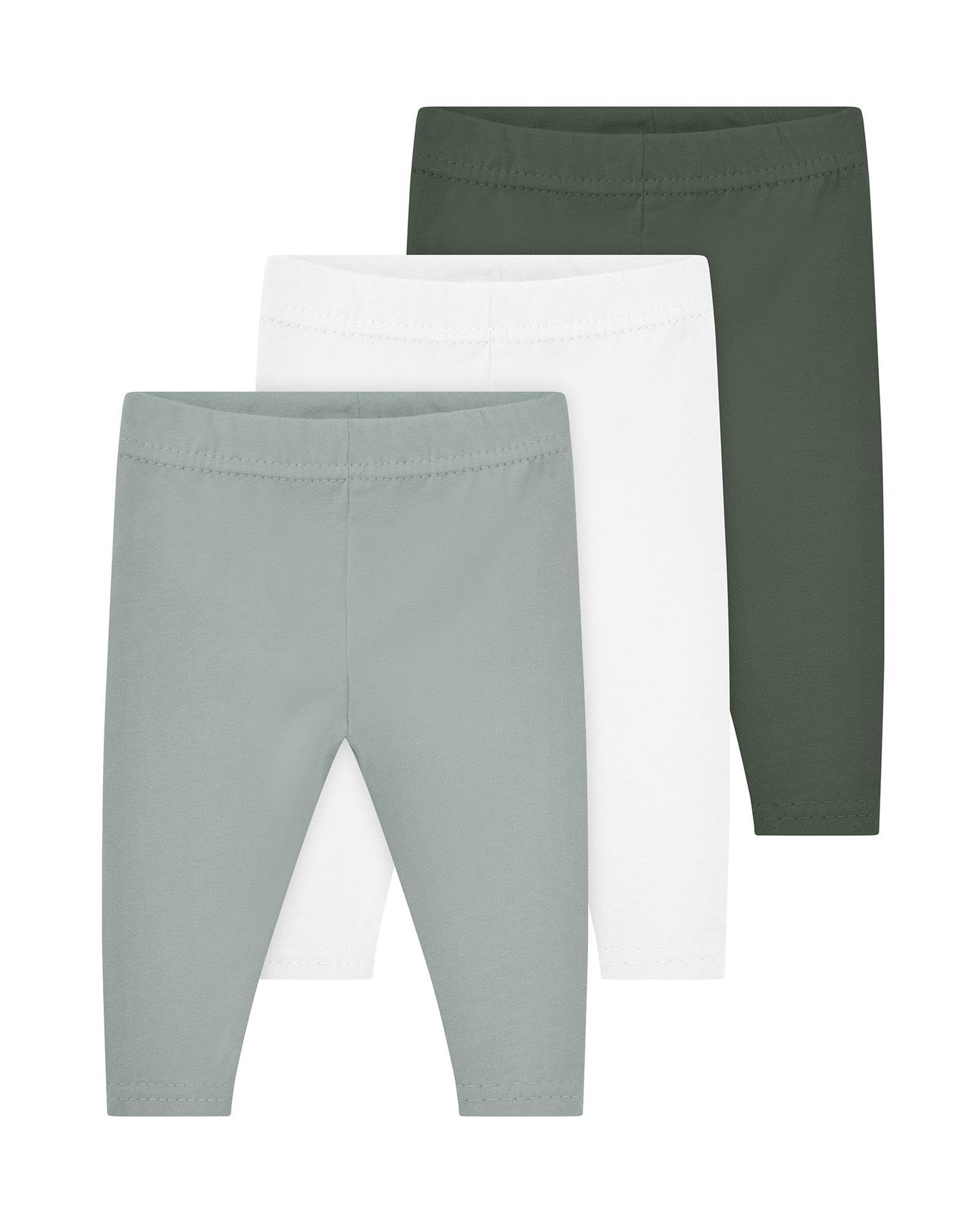 Kindsgard Bensker Leggings Pack of 3 - Baby Leggings - Easy to Put on and Take Off - Certified according to Oeko-Tex Standard