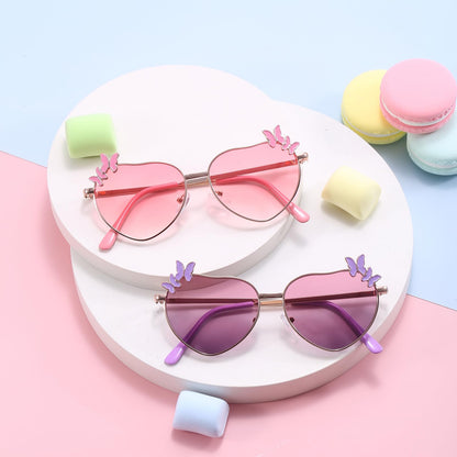 Hifot Sonnenbrille Kinder für Mädchen, Kinder Pilotenbrille mit Edelstahl Metall Gestel Kleinkind Sonnenbrille Kinder Sonnenbrillen 3-12jahre