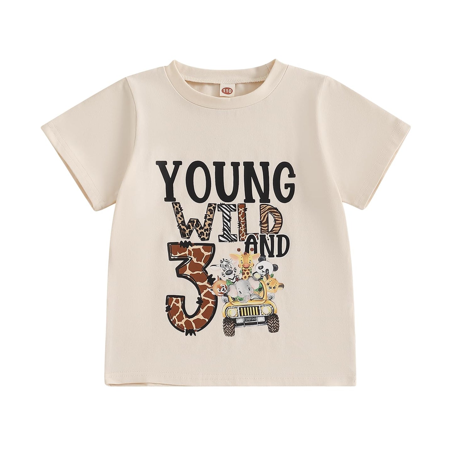 Baby Junge 1. Jahr Geburtstags T-Shirt Wild One Kurzarm Oberteil Baby Mein Erster Geburtstags Outfit Sommer Kleidung
