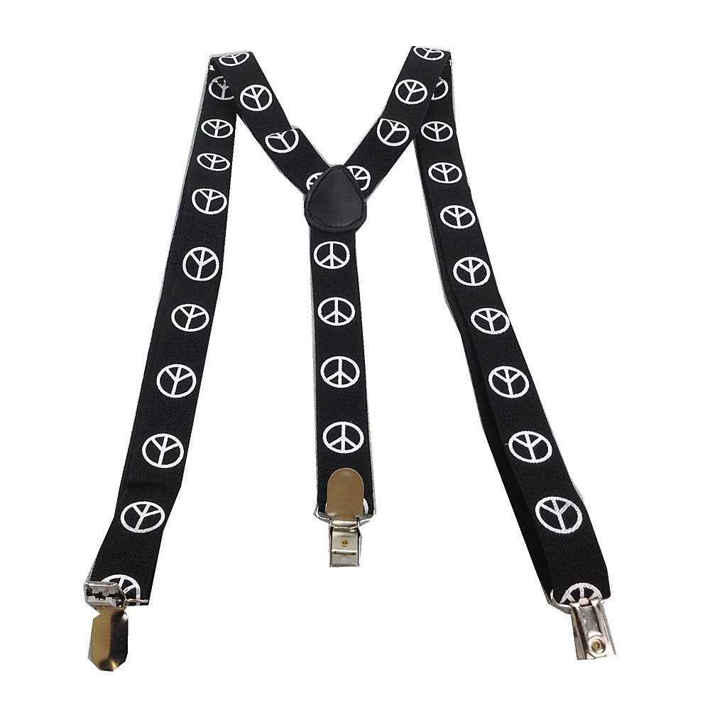 Long Kids Y Shape 3 Clips Elastic Slim Braces