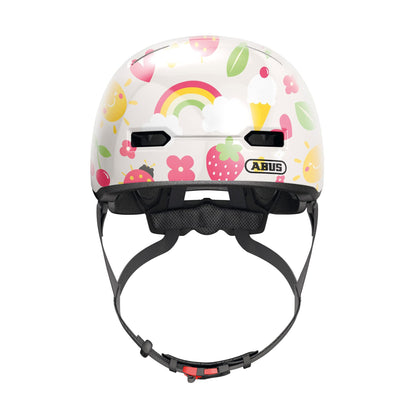 ABUS Skurb Kid Children's Helmet - Robust Bicycle Helmet in Skater Look with Space for a Braid and Various Designs - for Girls and Boys