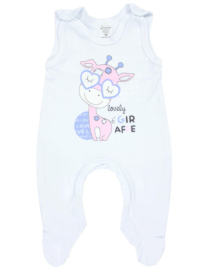 TupTam Baby Mädchen Strampler mit Aufdruck Spruch 3er Pack