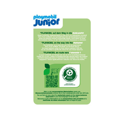 PLAYMOBIL Junior Disney Winnie the Pooh & Tiggers Bee Garden Sustainable Toy Made of Bio-Based Plastics for Children from 1 Year 71694