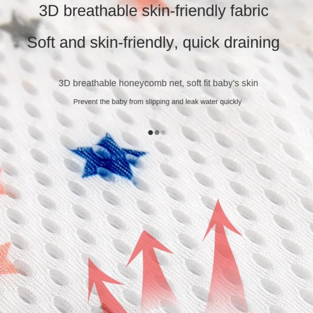 Baby Bath Support Cushion, Bath Seat Baby, Baby Bath Net, Non-Slip Baby Suspension Pad, Insert Baby Bath Tub Insert, Baby Bath Mat, Baby Bath Mat, Baby Bath Mat