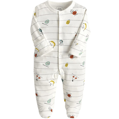 amropi Baby Mädchen Schlafstrampler 3er Pack Jungen Pyjamas Baumwolle Overalls Strampler für 0-12 Monate