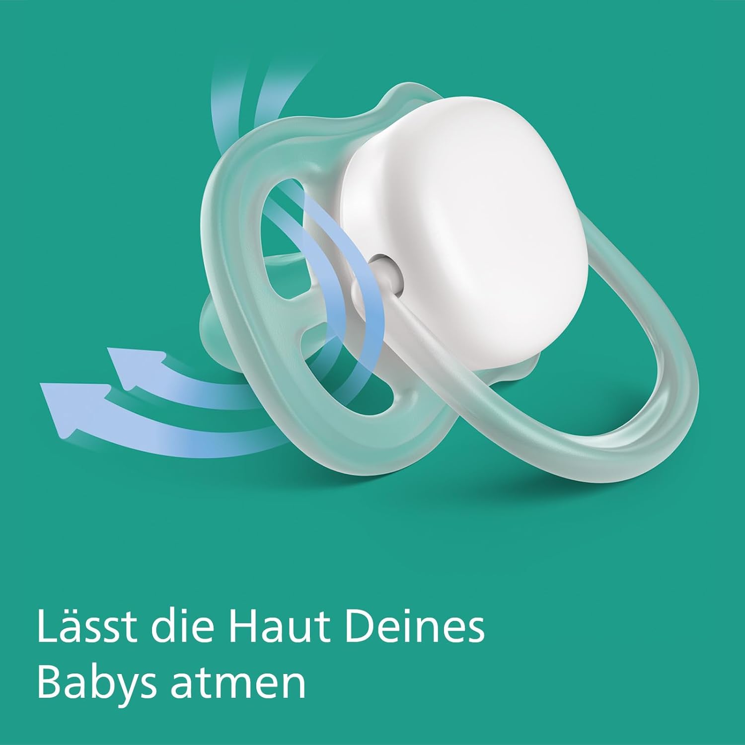 Philips Avent ultra air Schnuller - 2er Pack, BPA-freier, atmungsaktiver Schnuller für Babys ab 18 Monaten, inklusive Transport- und Sterilisationsbox, Elefanten/Love (Modell SCF349/22) - Meloni2