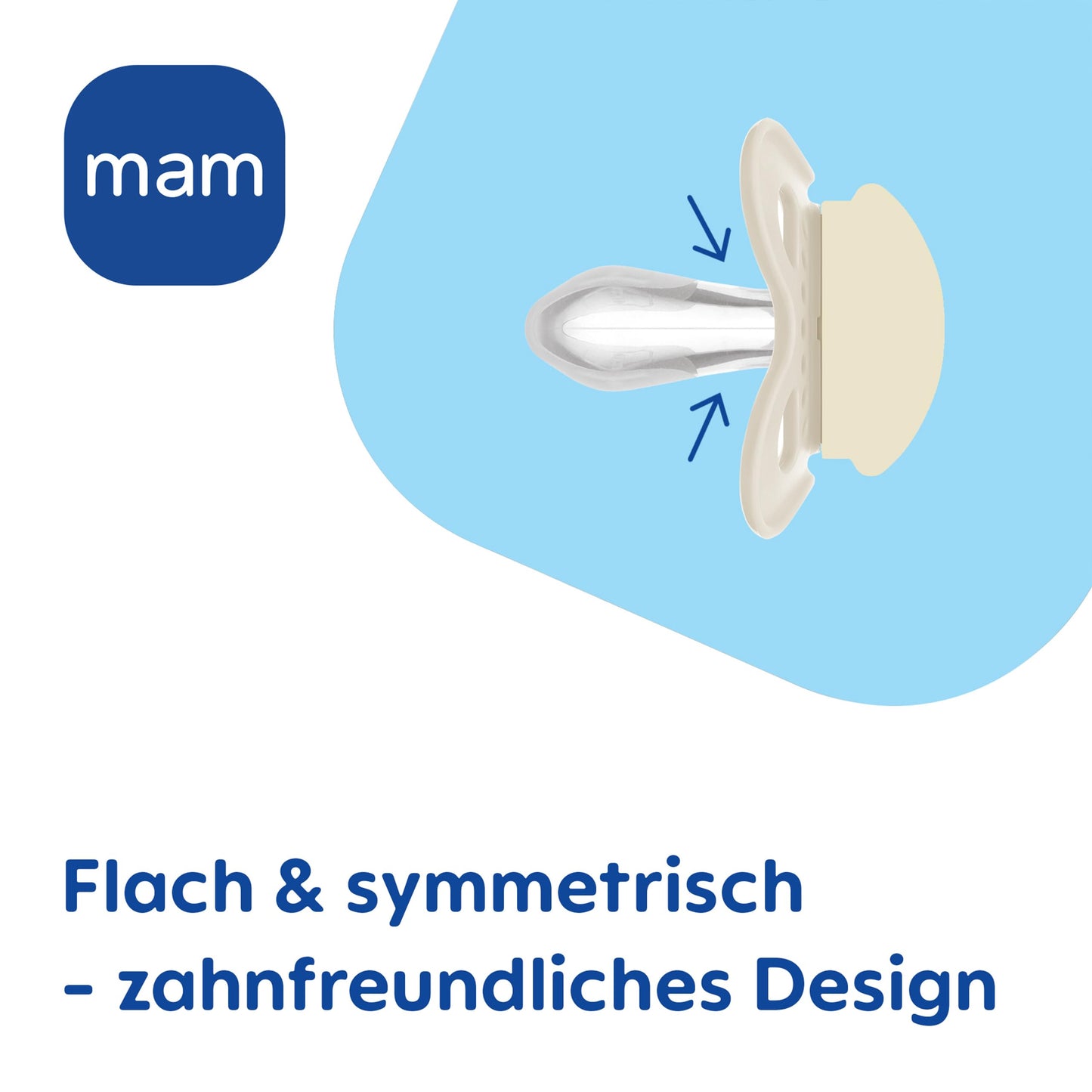 MAM Original Schnuller im 2er-Set, zahnfreundlicher Baby aus nachhaltigen & bio-erneuerbaren Materialien, Sauger aus SkinSoft Silikon, mit Schnullerbox, 0-6 Monate, Fisch/Seerose - Meloni2