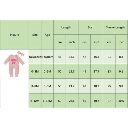 Geagodelia Baby Girl Romper + Headband Newborn Clothing Outfit Jumpsuit Baby Clothes Soft Baby Romper 