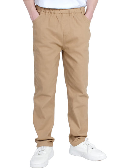 CAMLAKEE Children's Jogging Bottoms Boys Cargo Trousers Jogging Bottoms with Contrasts and Elastic Band